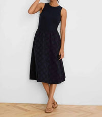 Nic + Zoe - Diamond Eyelet Sofia Midi Dress