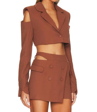 For Love & Lemons - Alysa Crop Blazer