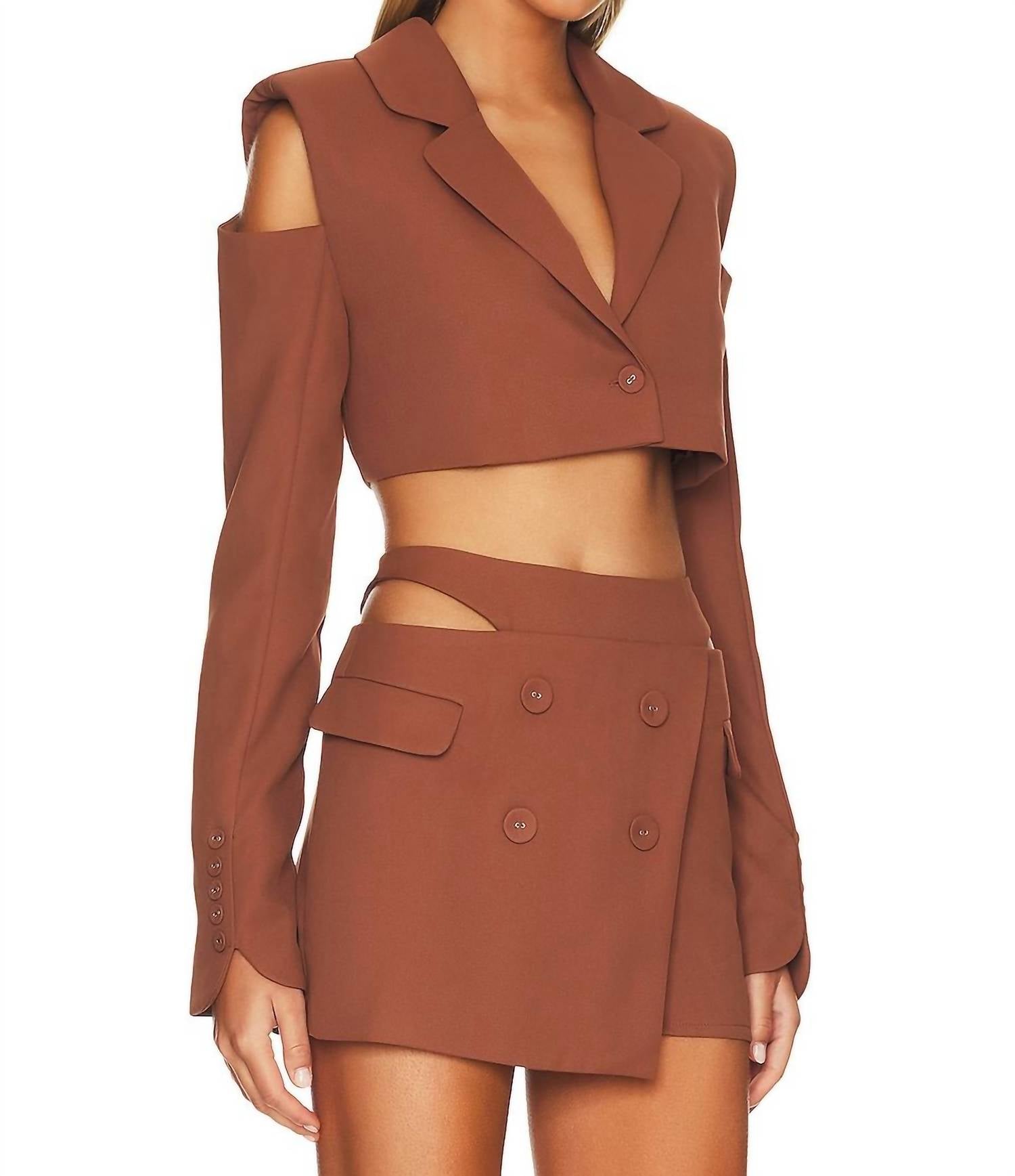 For Love & Lemons - Alysa Crop Blazer