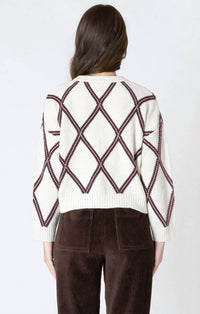 Dex - Diamond Check Sweater