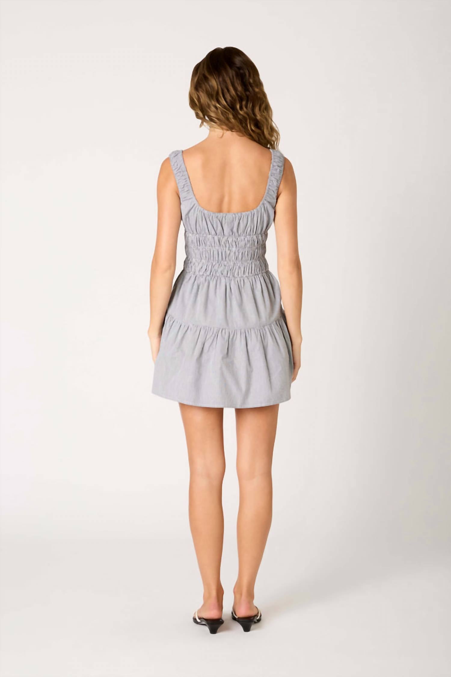 Nia - Salt Mini Dress