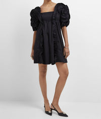 Farm Rio - RUFFLE SHORT SLEEVE MINI DRESS