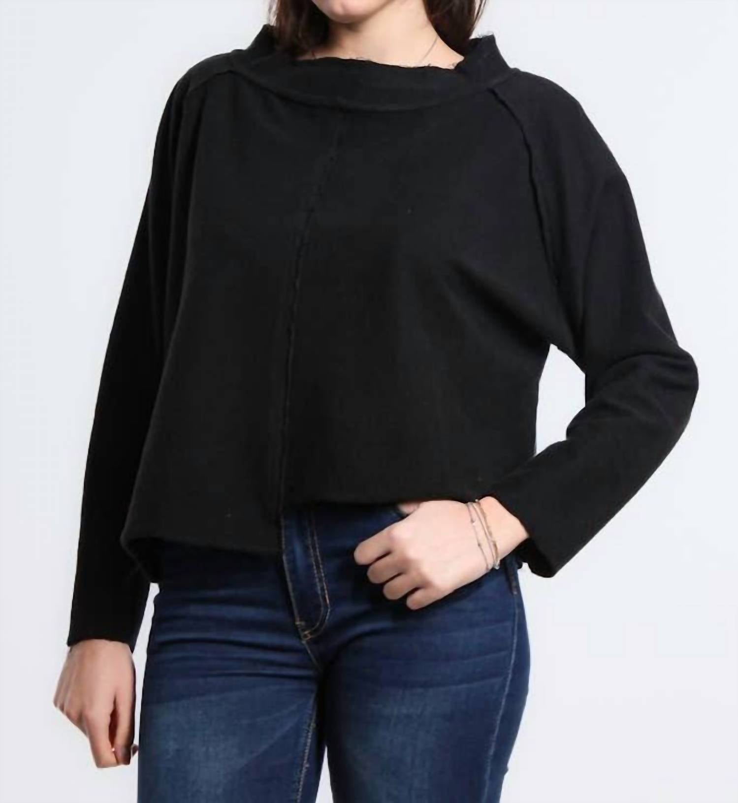 Tina Stephens Italy - Women's Whitney French Terry Seam Top