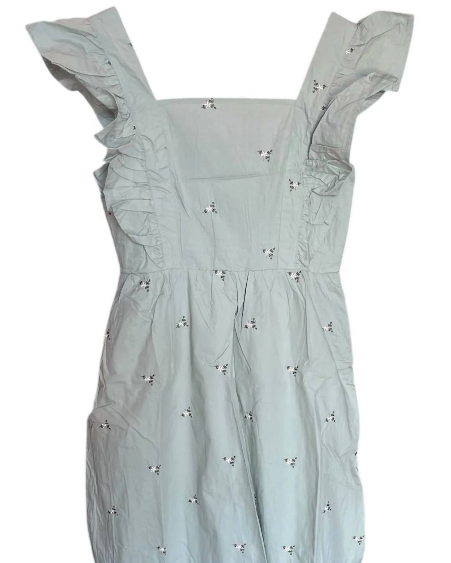 Reminiscence - Women's Embroidered Midi Dress
