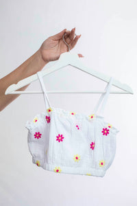 Design History - Floral Crop Top
