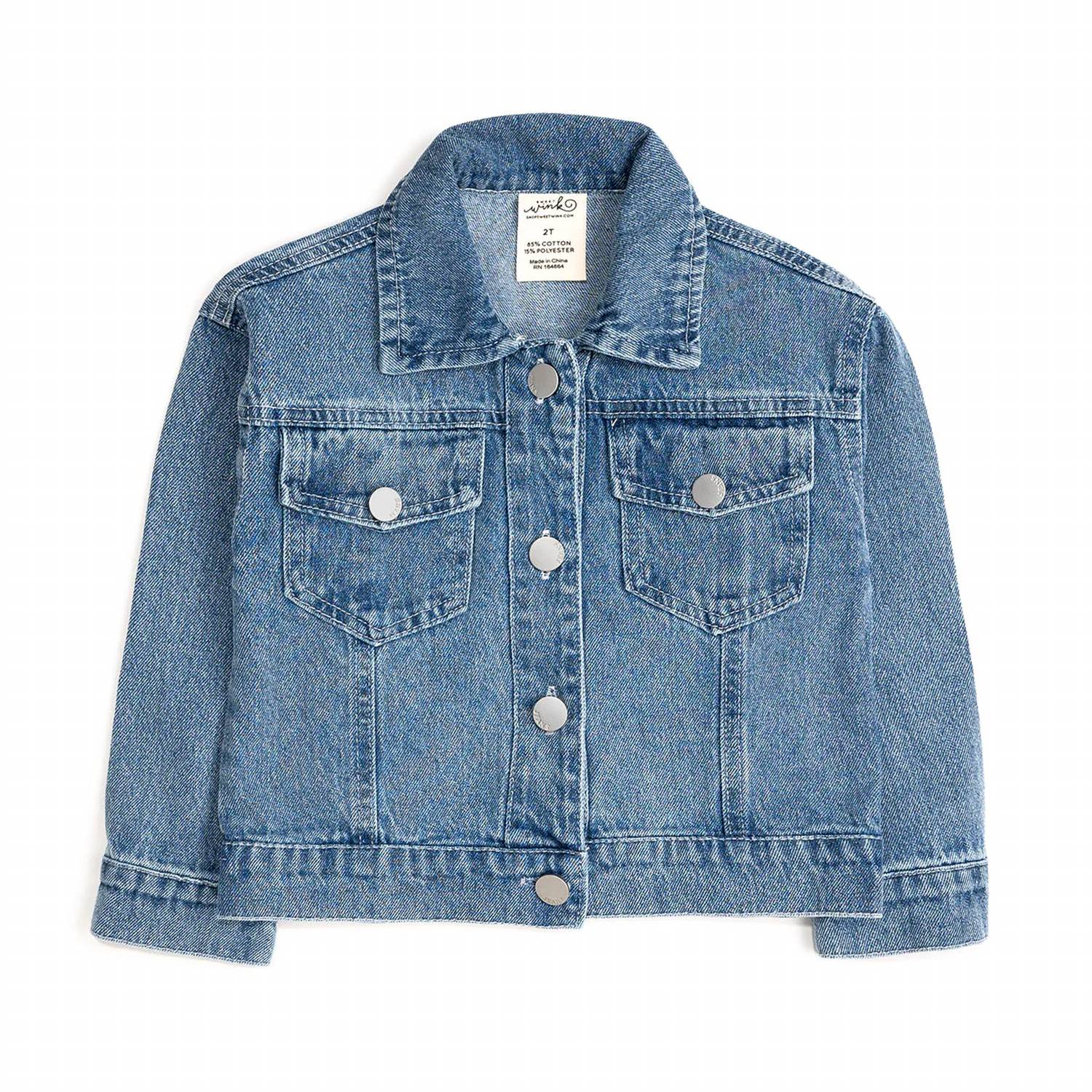 Sweet Wink - GAME DAY FOOTBALL SEQUIN PATCH JACKET