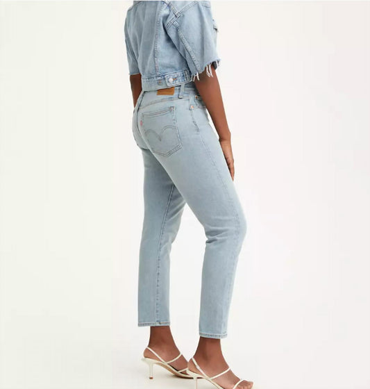 Levi'S - Wedgie Fit Crooped Denim Jeans