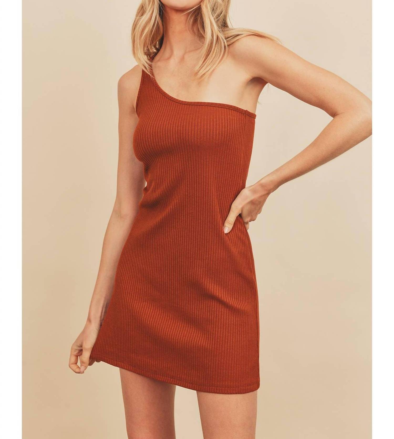 Dress Forum - One Shoulder Mini Dress