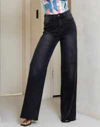 Vibrant M.I.U - Vintage Wide Leg Denim Jeans