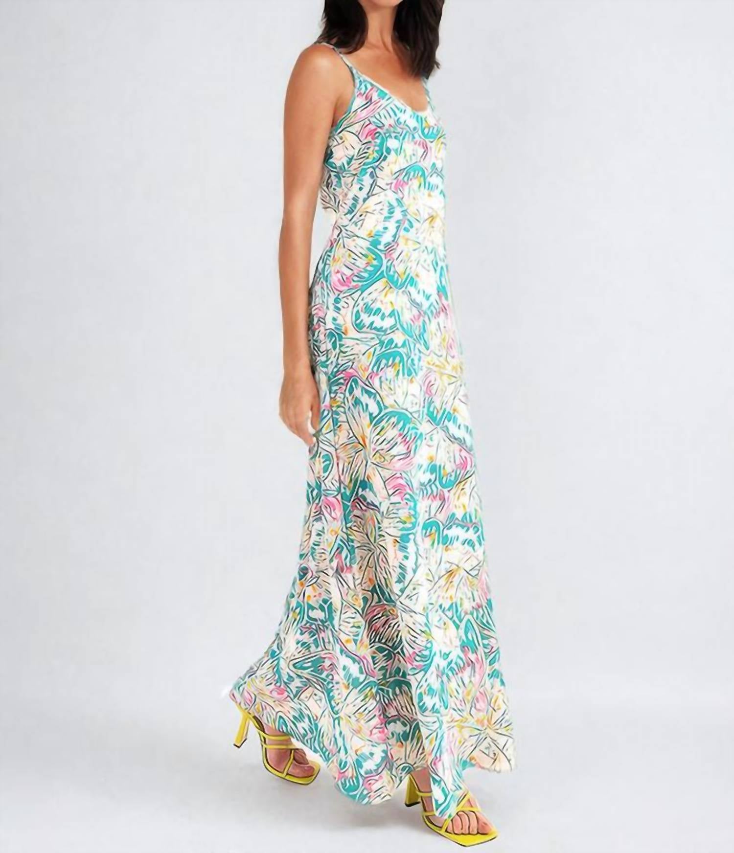 Molly Bracken - Butterfly Maxi Slip Dress