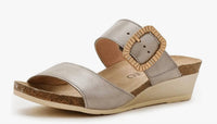 Naot - Women's Magic Luxe Titanium Leather Sandals