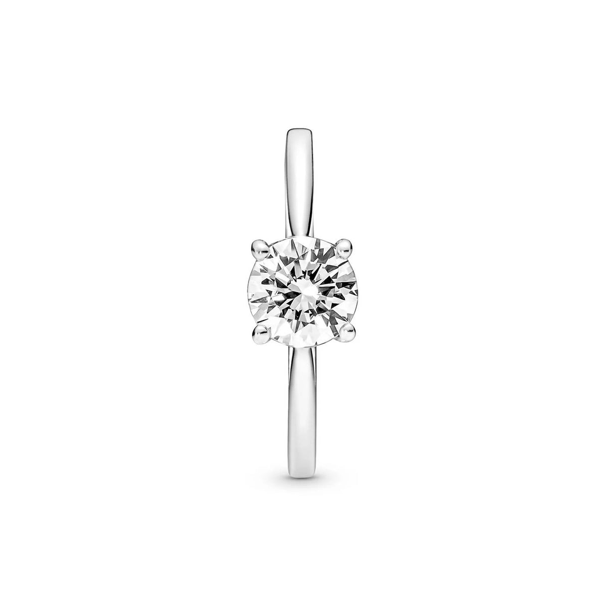 Pandora - Women's Sparkling Solitaire Ring