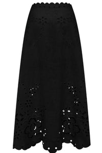 Annabo - Women's Celestial Garden Midi Skirt