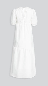 En Saison - WOMEN'S POPLIN MIDI DRESS