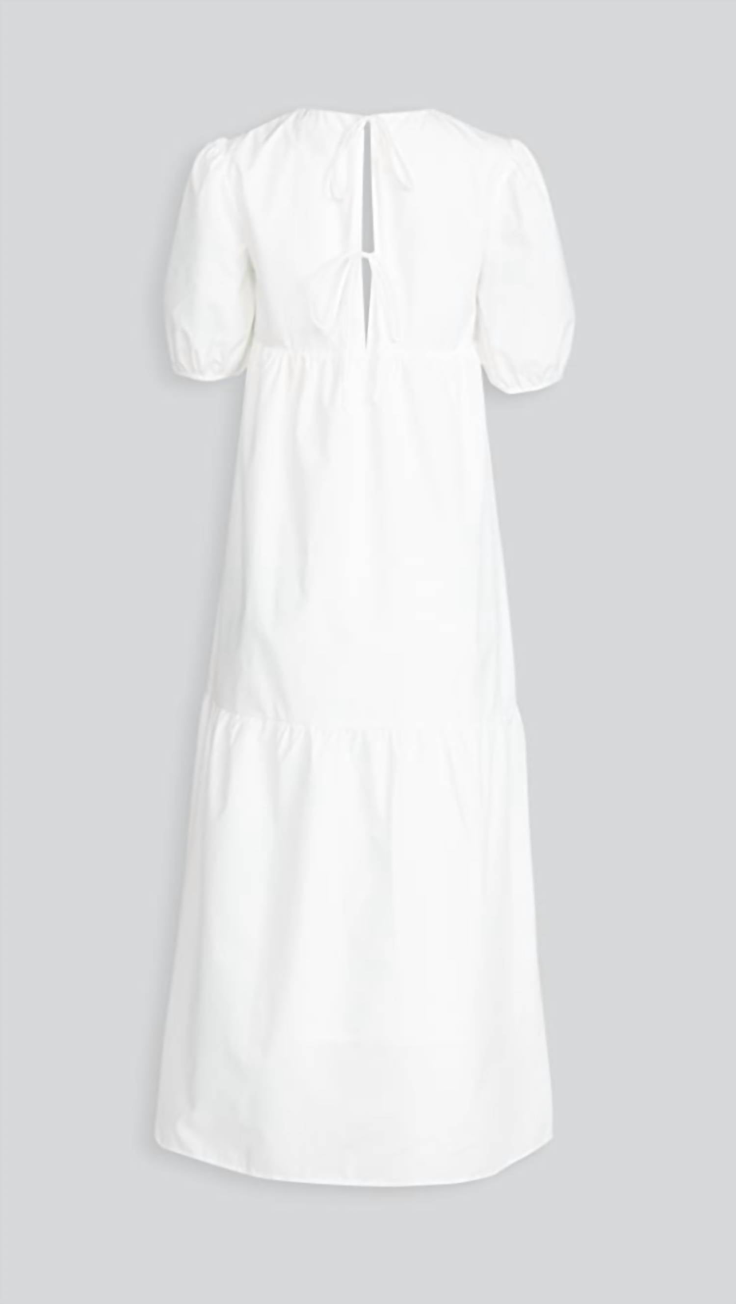 En Saison - WOMEN'S POPLIN MIDI DRESS