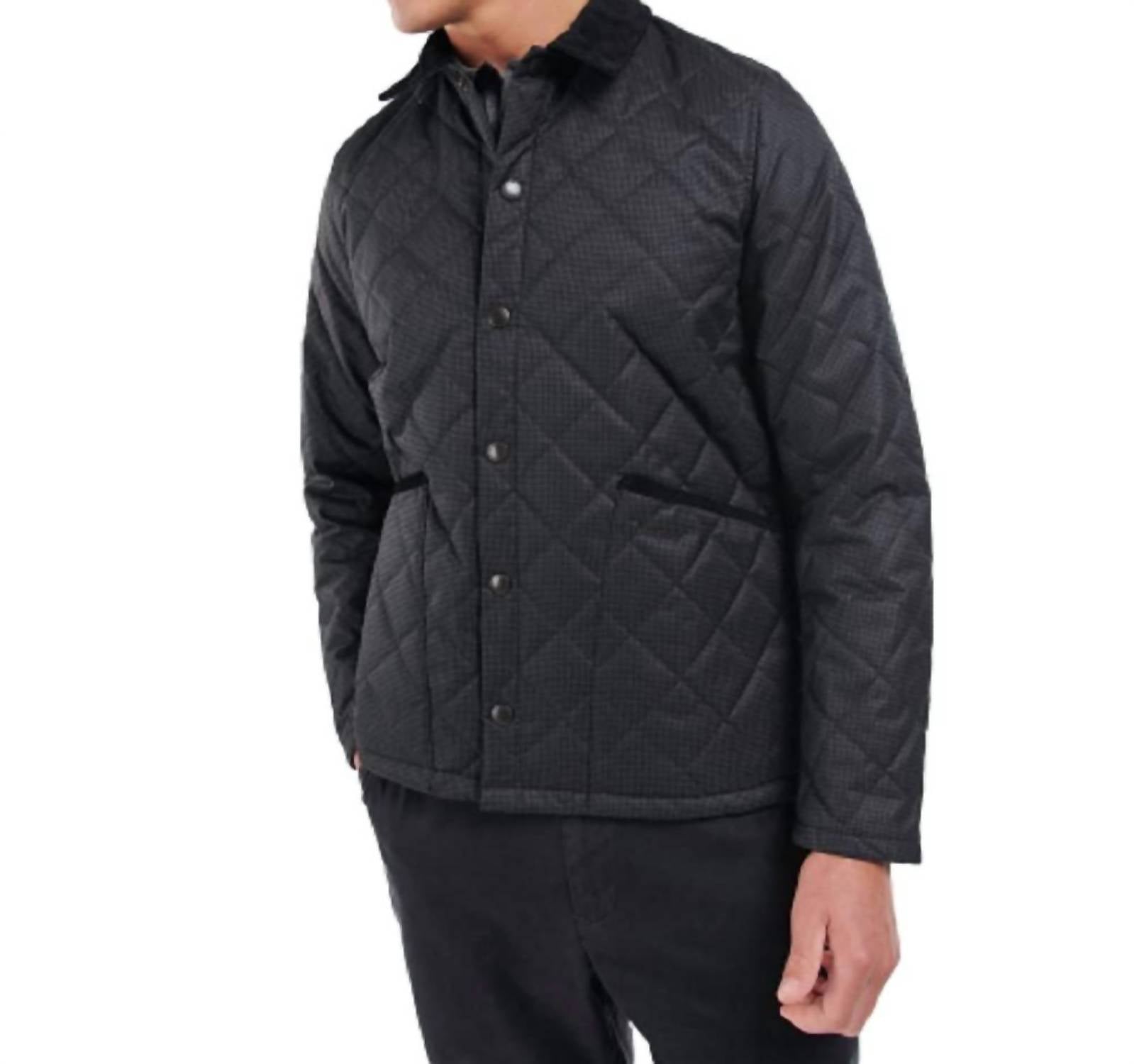 Barbour - Checked Herron Quilted Jacket