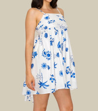 Meet Me In Santorini - Island Azure Dress