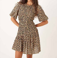 Never Fully Dressed - Nara Puff Sleeve Pleated Mini Dress