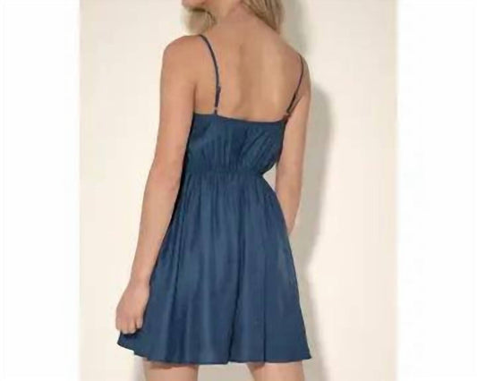 Promesa - Floral Embroidered Corset Bodice Mini Dress