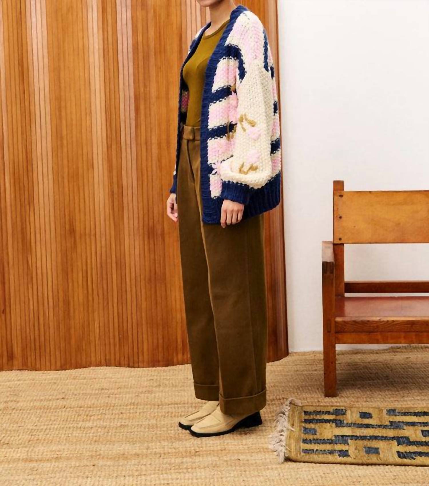 Frnch - Dahlia Striped Cardigan