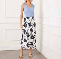 Karen Kane - Satin Bias Cut Midi Skirt