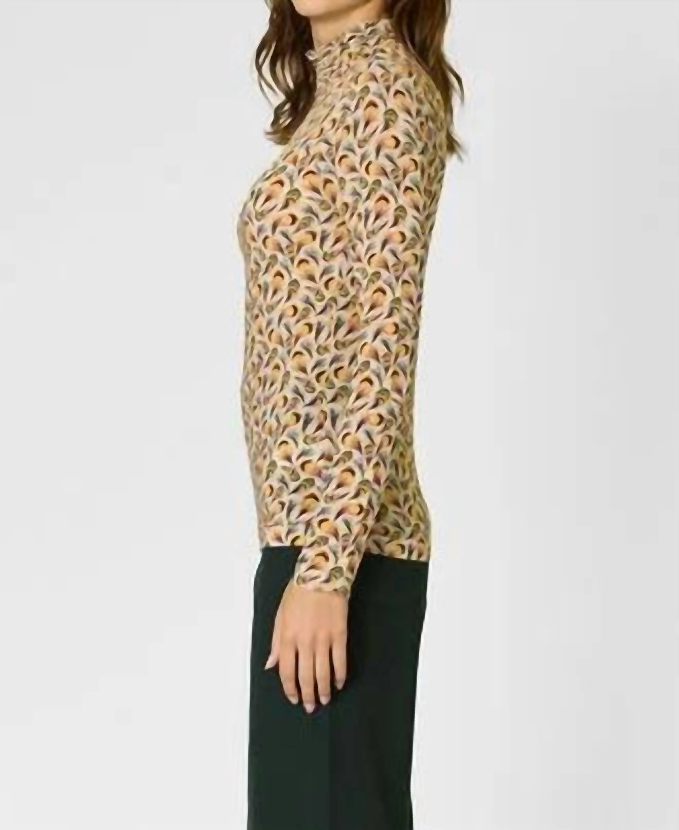 Ulla Johnson - Aurelia Jersey Long Sleeve Turtleneck Top