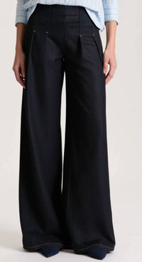 Alice + Olivia - Henry High Rise Pleated Denim Pant
