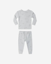 Quincy Mae - Baby Boys Jersey Pajama Set