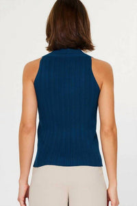 Current Air - Pleated Sleeveless Sweater