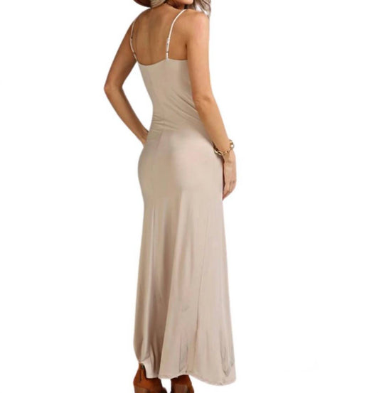 Hidden - Mandy Cowl Neck Maxi Dress
