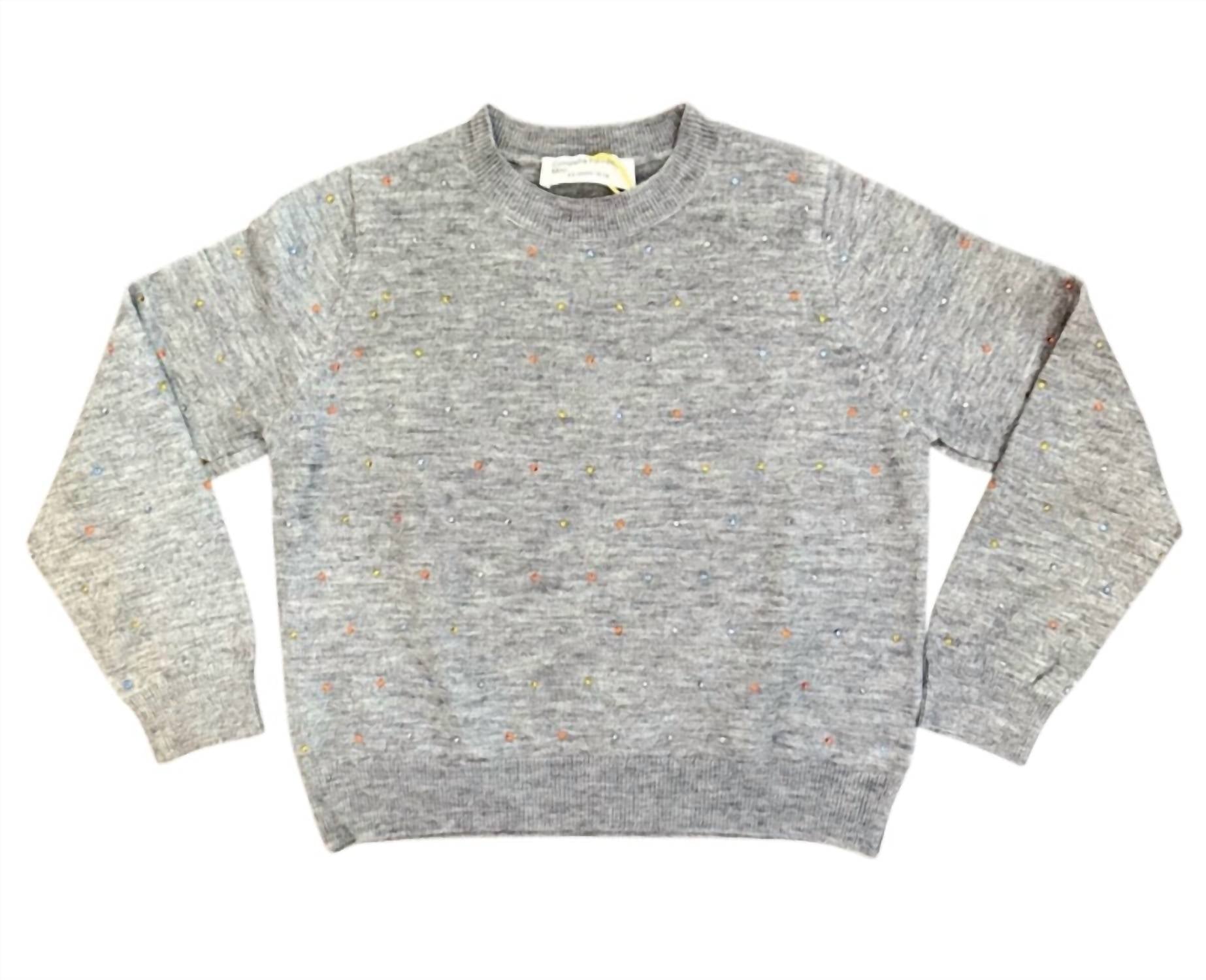 Compania Fantastica - Girl's Bejeweled Sweater