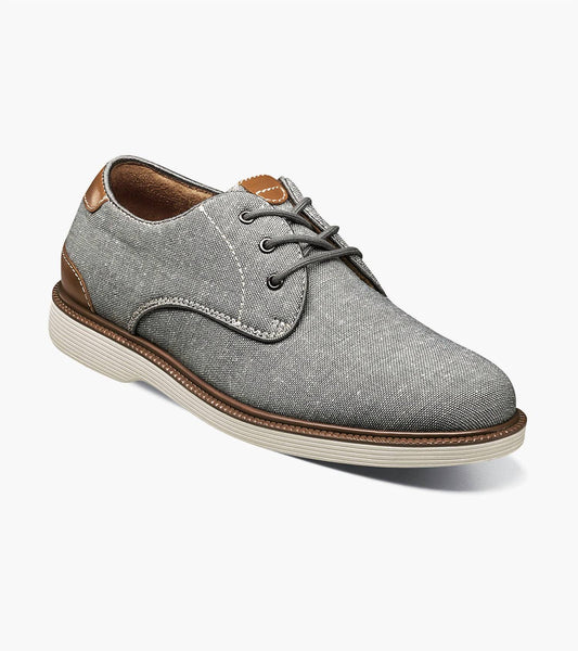 Florsheim - Junior Boys Highland Canvas Plain Toe Oxford Shoes