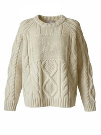 Lingua Franca - Bjorn Equestrian Crewneck Sweater