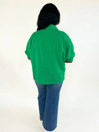 Entro - Sutton Split Neck Blouse