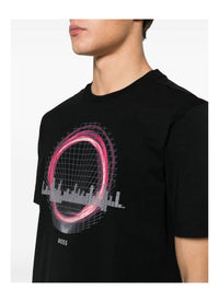 Hugo Boss - Crew Neck Short Sleeves Graphic Print Tee