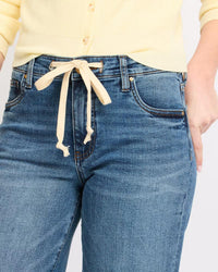 Kut From The Kloth - Maya High Rise Wide Leg Drawcord Jeans