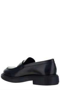 Salvatore Ferragamo - Men's Caligola Logo Embossed Slip-on Loafers