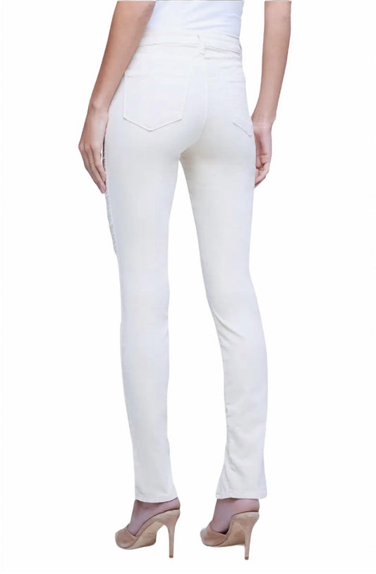 L'Agence - Jyothi Split Ankle Skinny Jeans