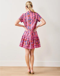 Printfresh - Folklore Flowers Mini Dress