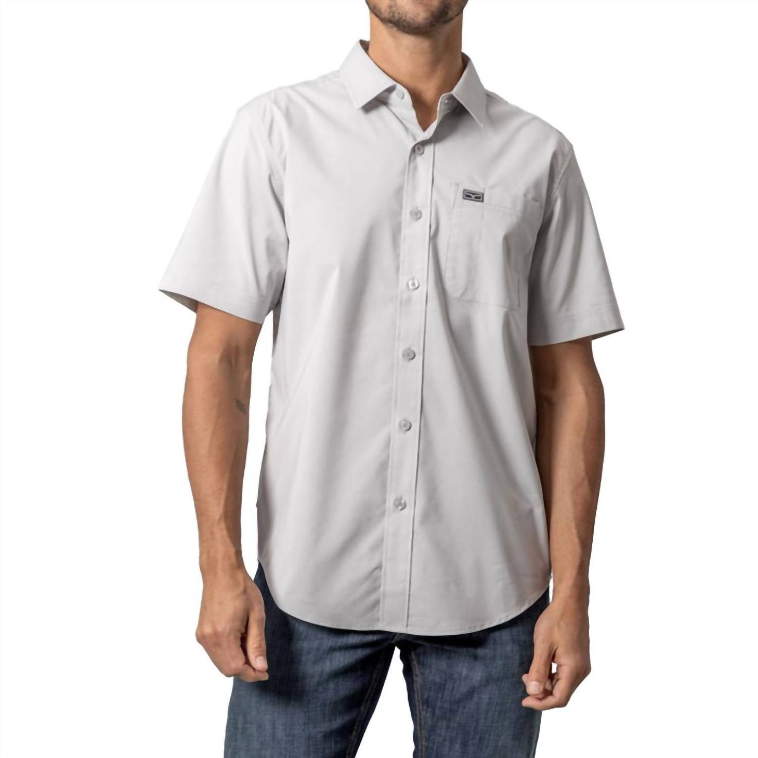 Kimes Ranch - Linville Solid Short Sleeve Shirt