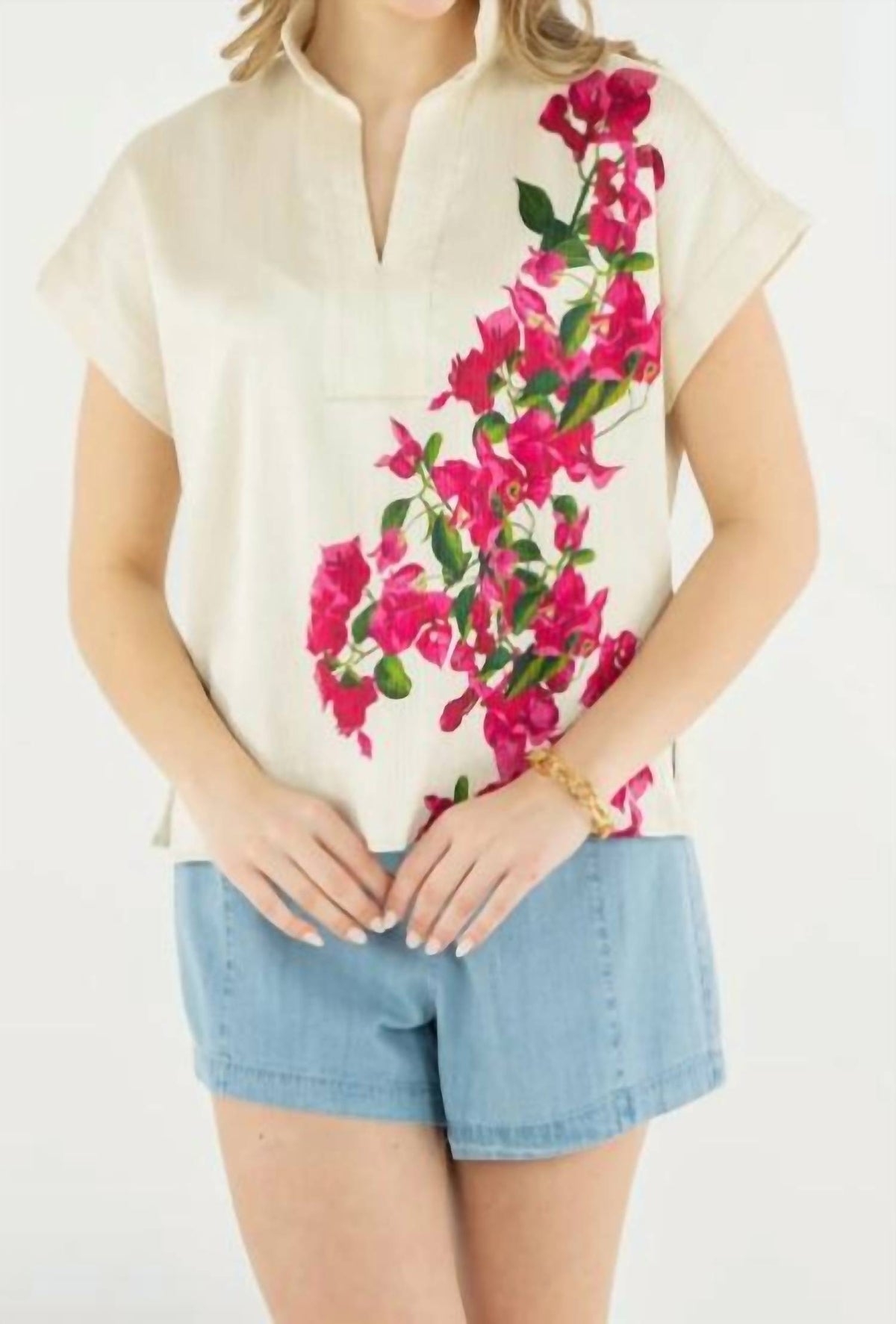 Emily Mccarthy - Riviera V-neck Top