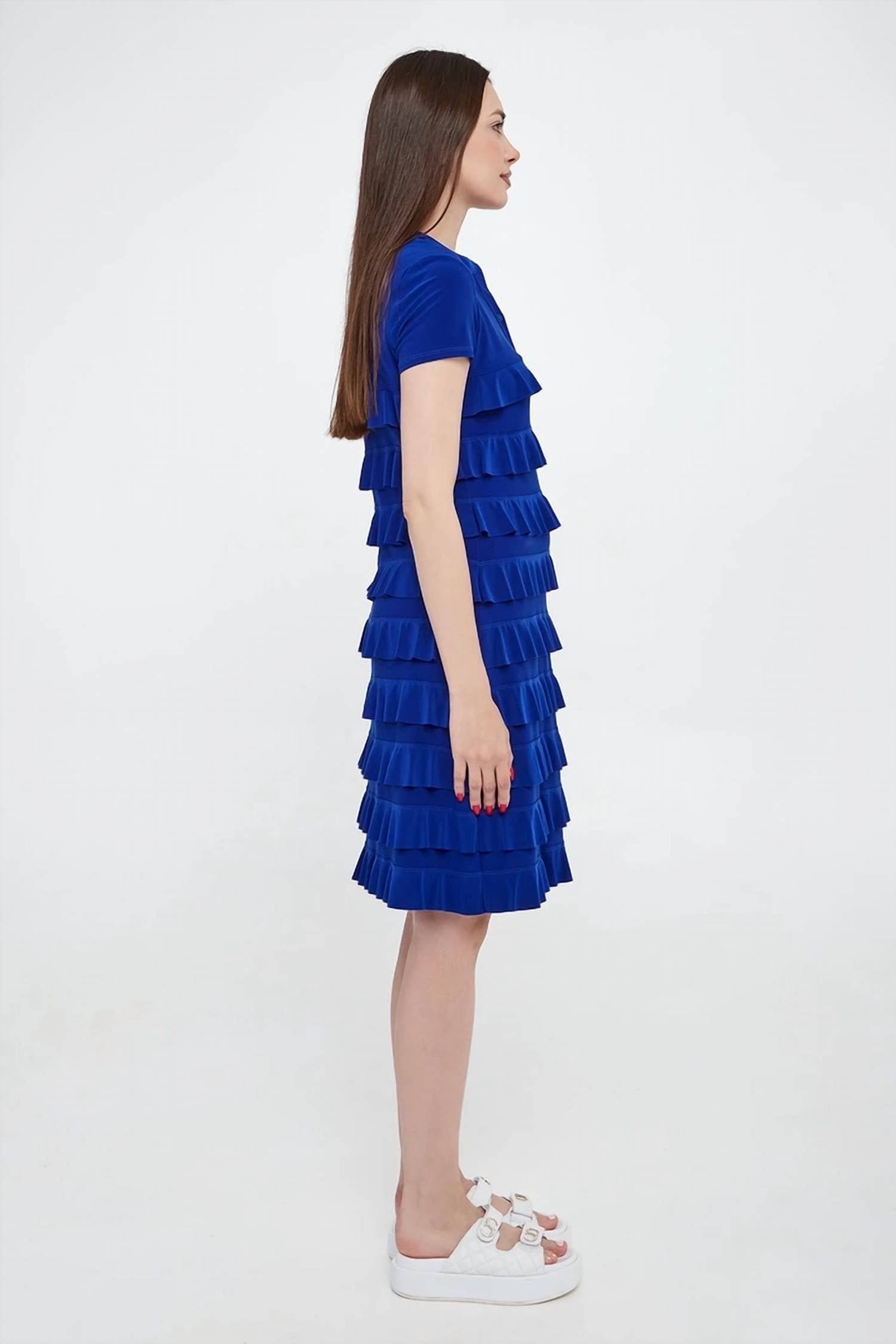 Joseph Ribkoff - Ruffle Mini Dress