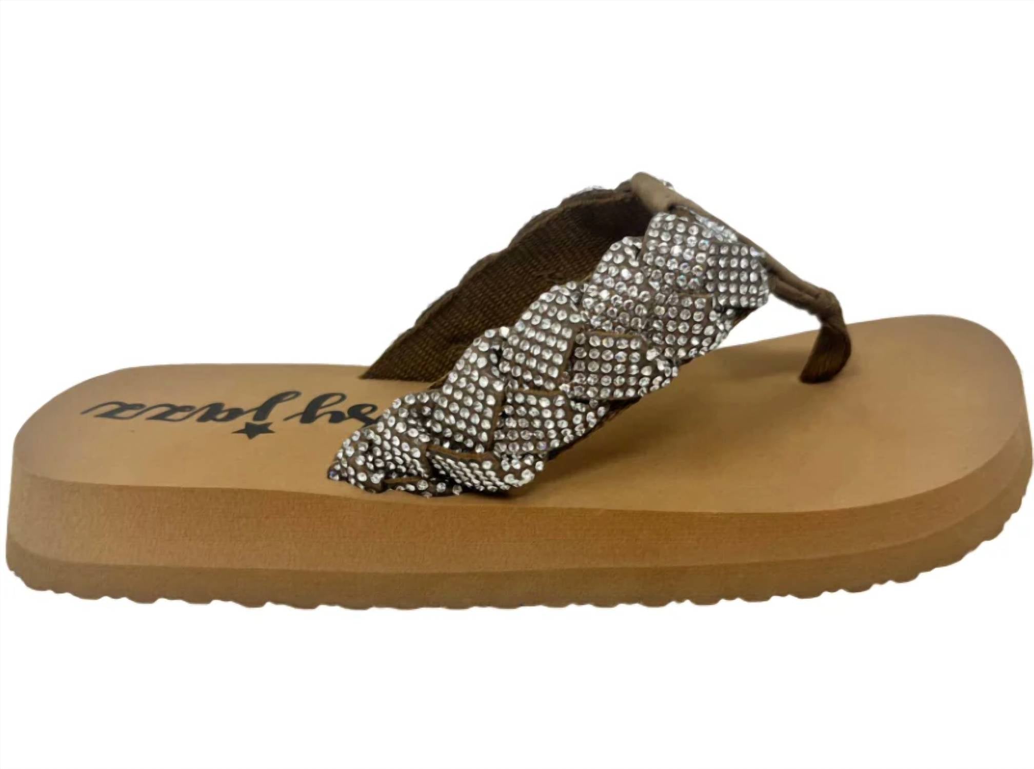 Very G - Women's Glimmer Flip Flops Sandal