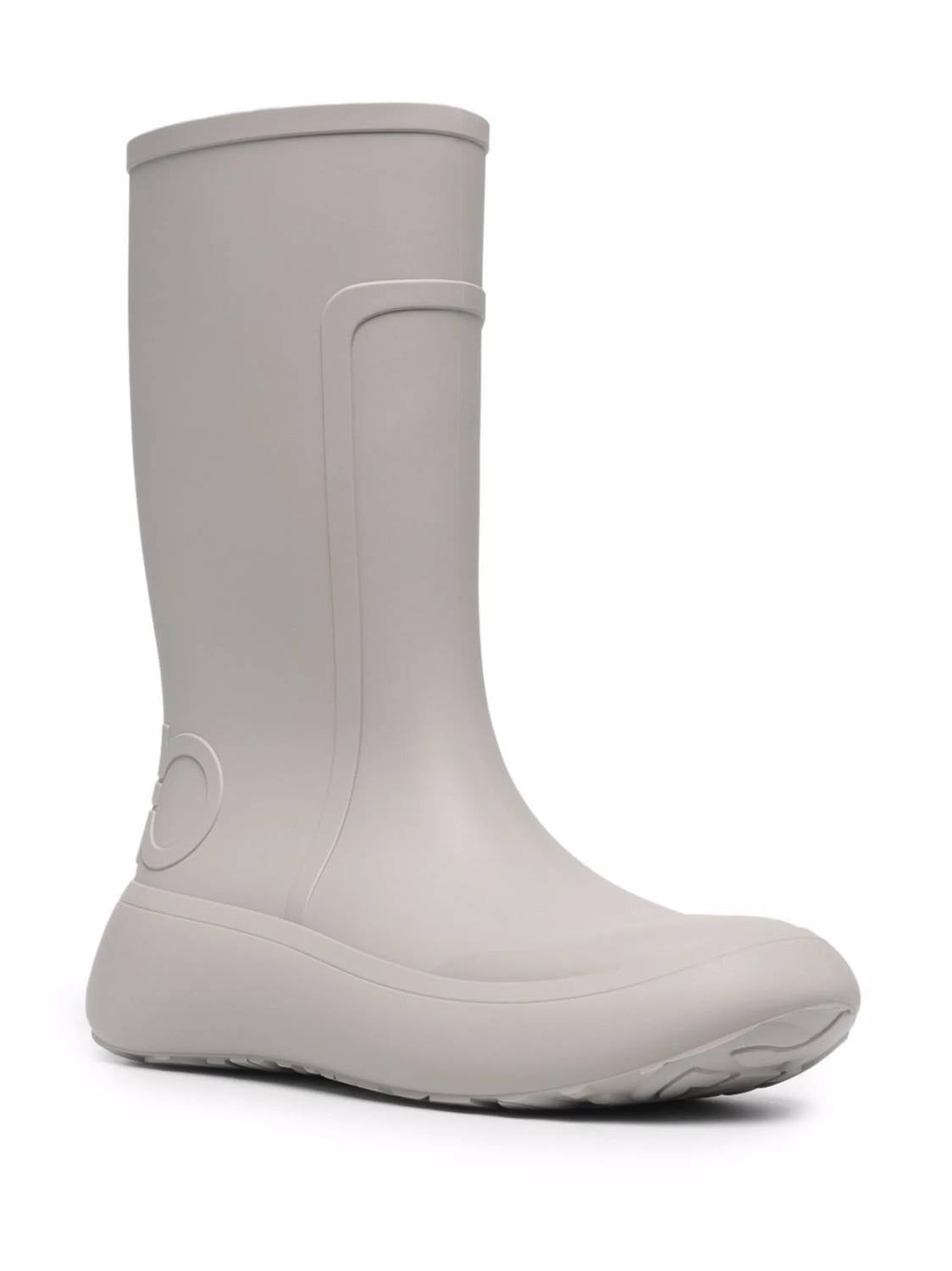 Salvatore Ferragamo - Men's Gancini Detail Rain Boots