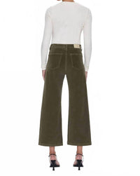 Pistola - Penny Crop High Rise Wide Leg Jeans