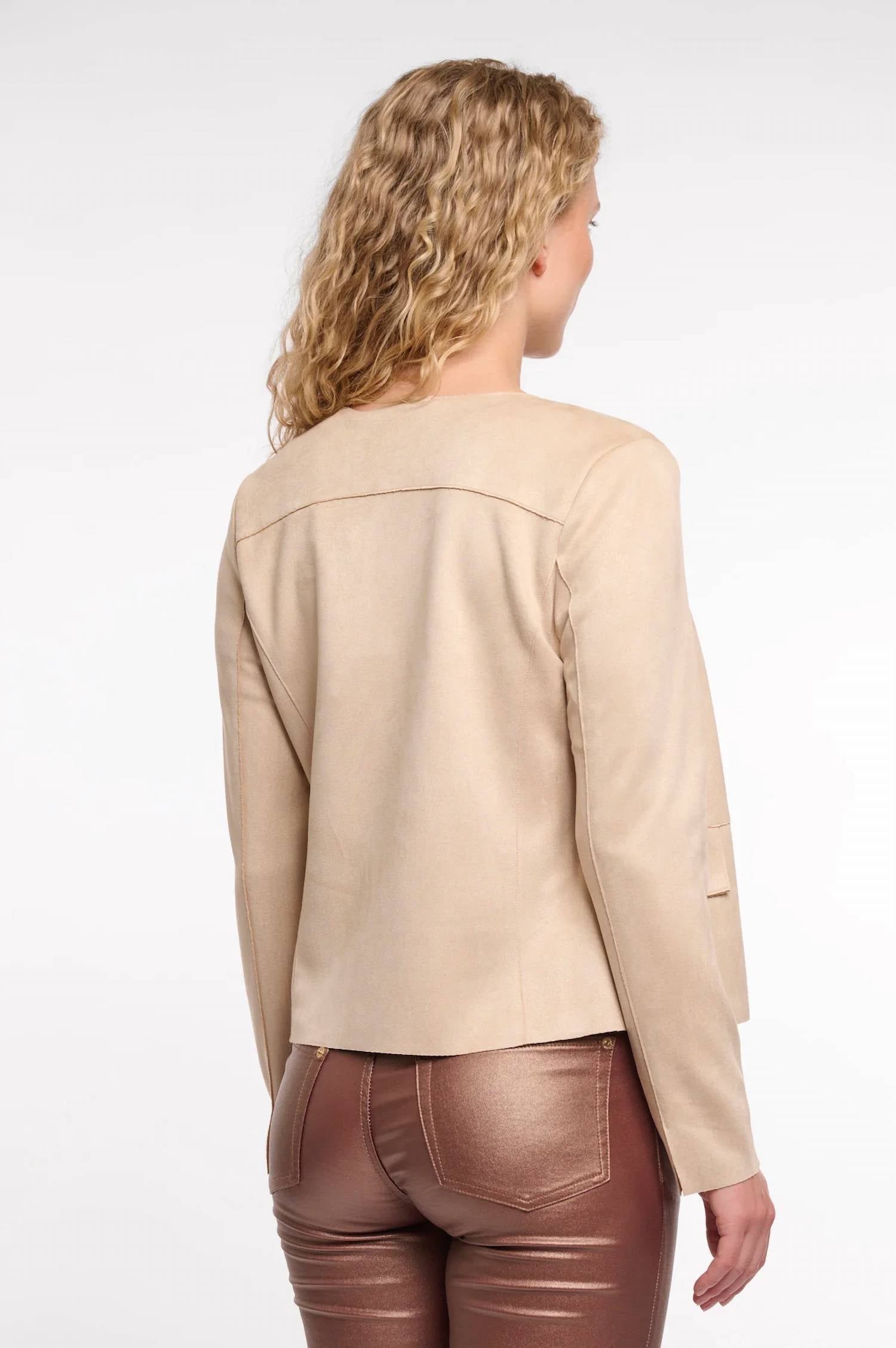Rino & Pelle - Brisia Faux Suede Jacket