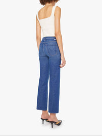 Mother - Kick It Flood High-rise Straight Leg Jeans
