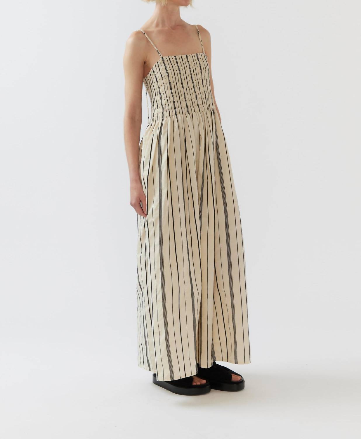Liv - Stripe Jacquard Dress