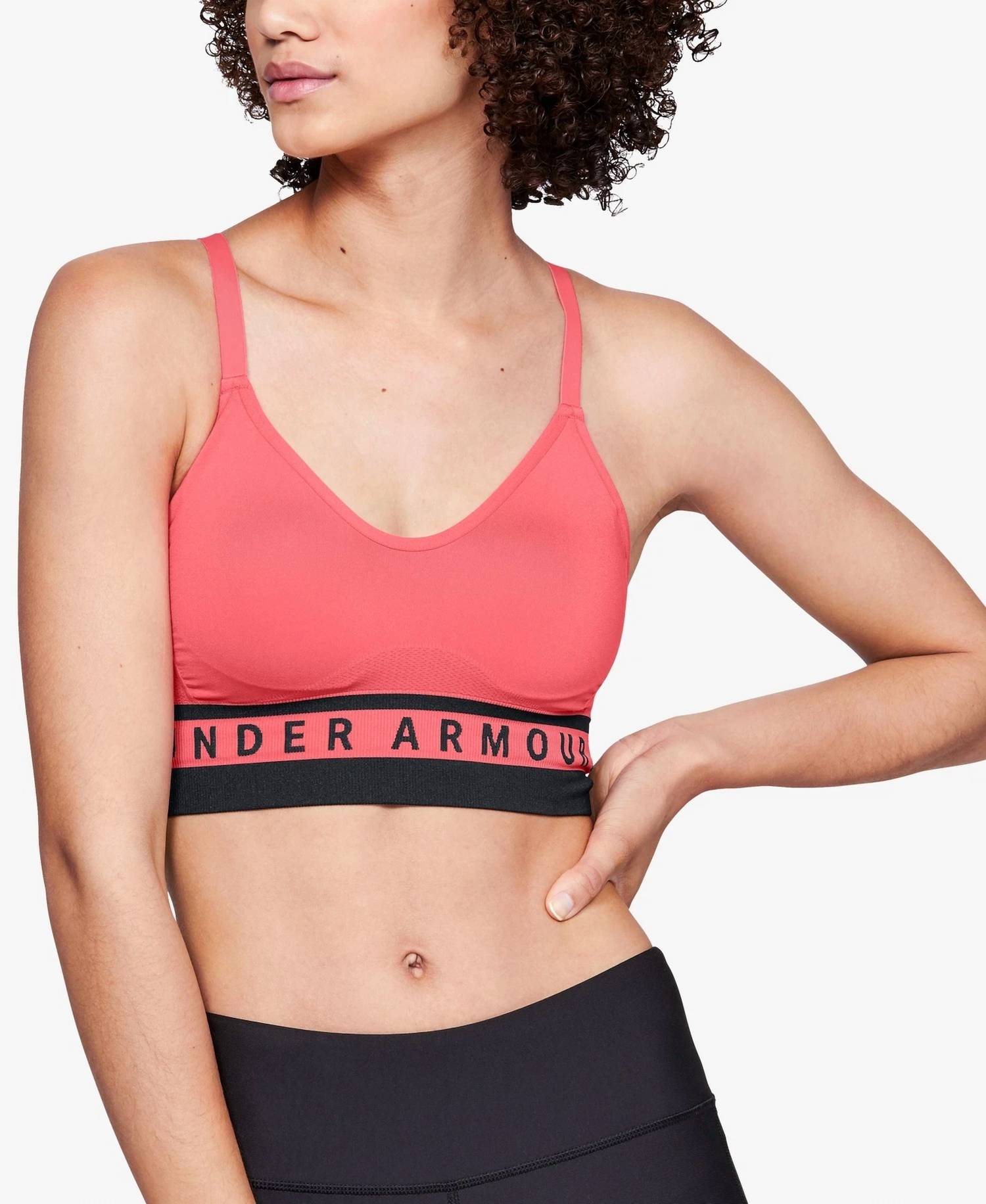 Under Armour - Seamless Strappy Back Low Impact Sports Bra