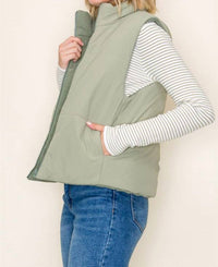 Staccato - Corduroy Reversible Puffer Vest